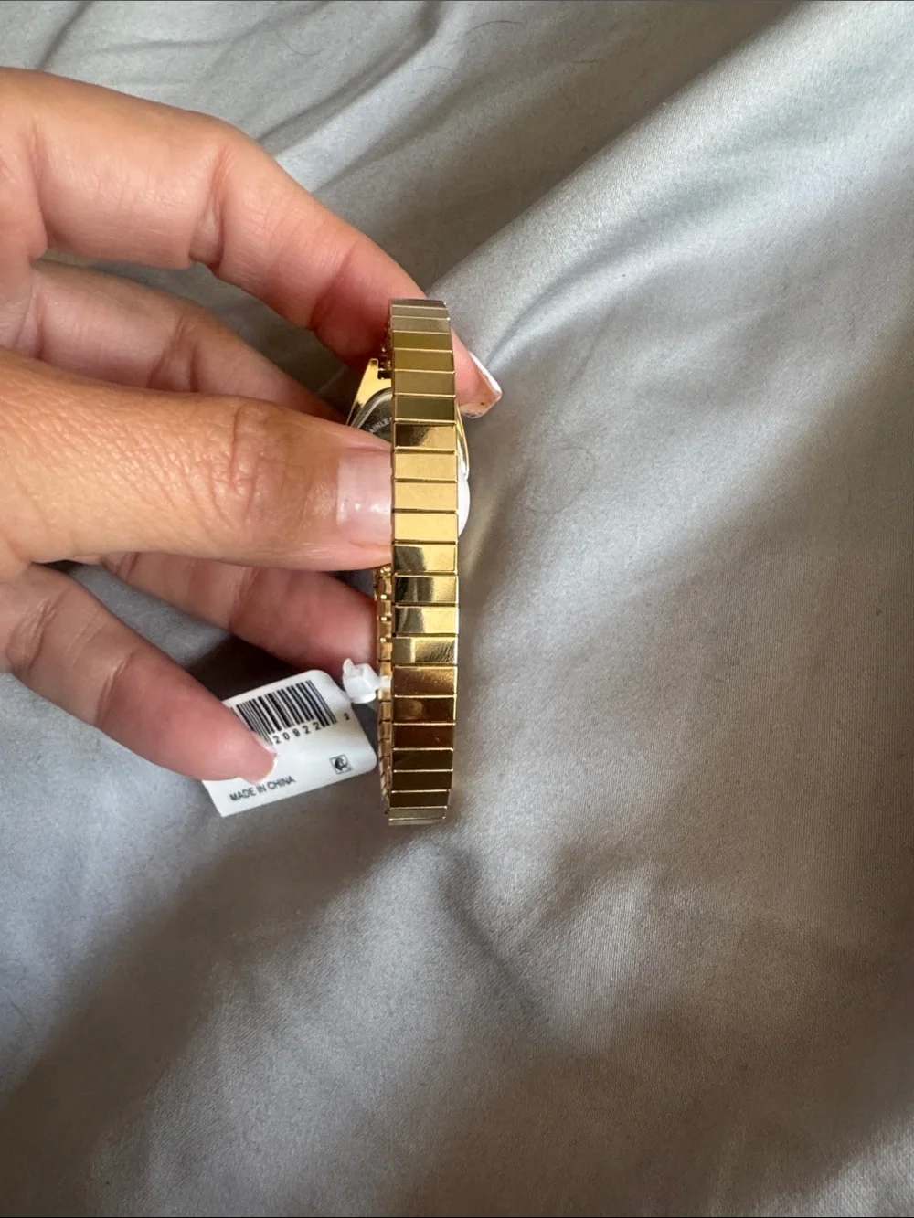Altar'd State Gold and White Stretch Bracelet Watch - NWT